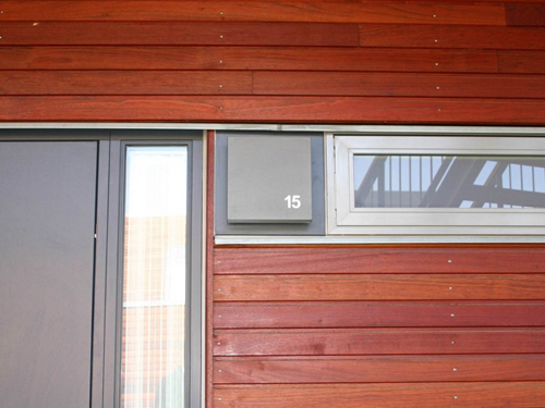 Square Wandleuchten - aussen 