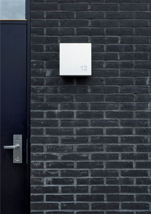 Square Wandleuchten - aussen 